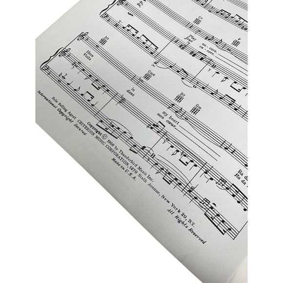 Chanson DAmour Sheet Music 1958 Signed by Art and Dottie Todd Wayne Shanklin - Picture 5 of 6